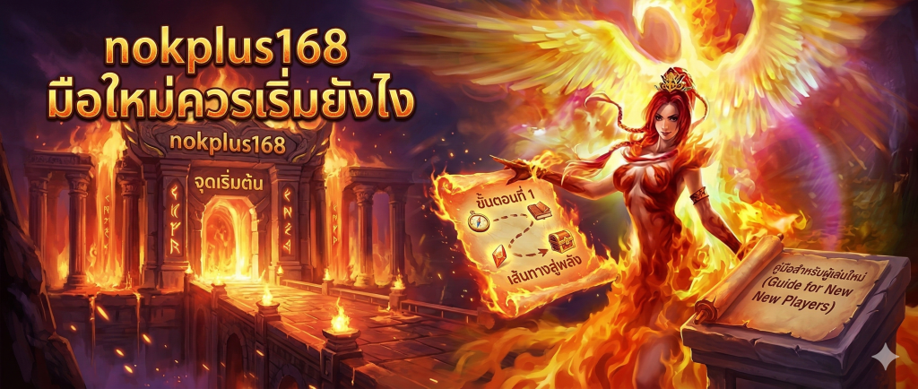 nokplus168 มือใหม่ควรเริ่มยังไง